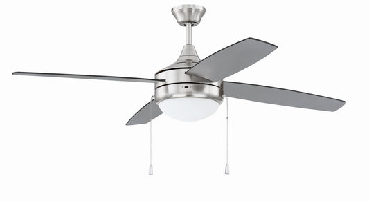 Phaze Energy Star 4 52" Ceiling Fan in Brushed Polished Nickel