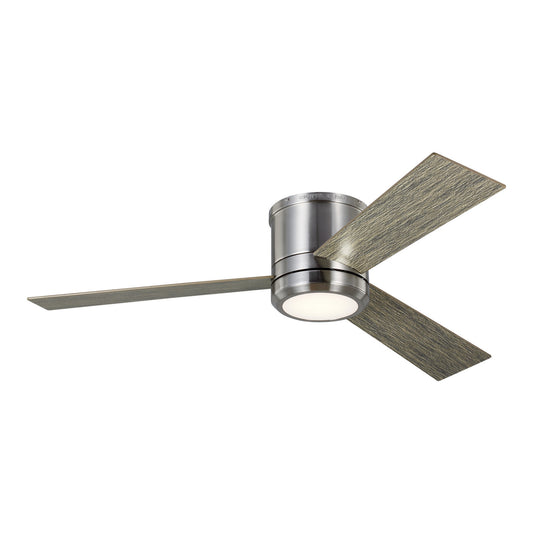 Clarity 56" Ceiling Fan in Brushed Steel