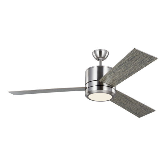 Vision 56" Ceiling Fan in Brushed Steel