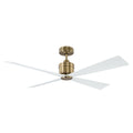 Launceton 56" Ceiling Fan in Hand Rubbed Antique Brass