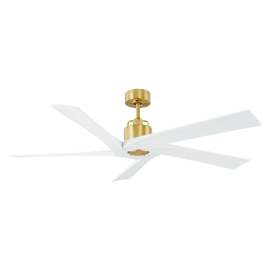 Aspen 56" Ceiling Fan in Burnished Brass