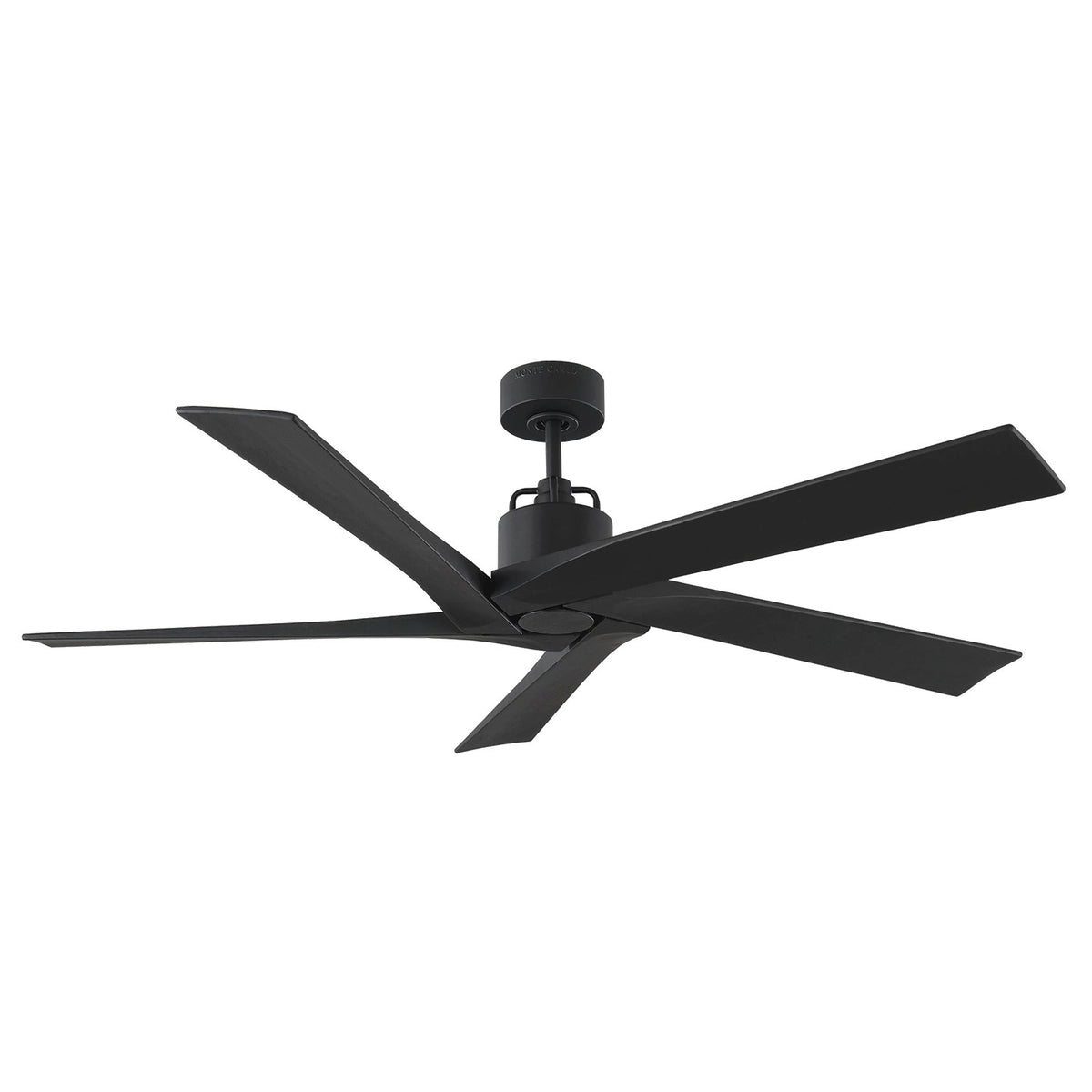 Aspen 56" Ceiling Fan in Midnight Black