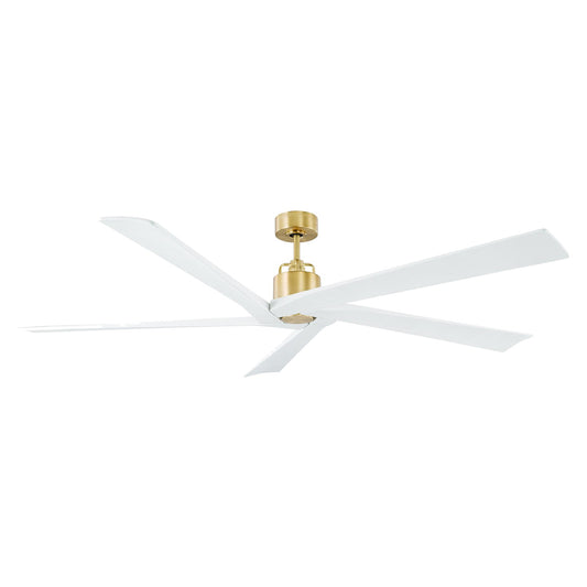 Aspen 70" Ceiling Fan in Burnished Brass
