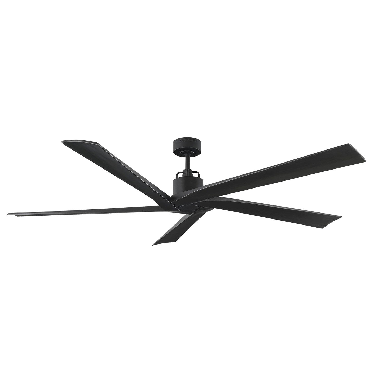 Aspen 70" Ceiling Fan in Midnight Black