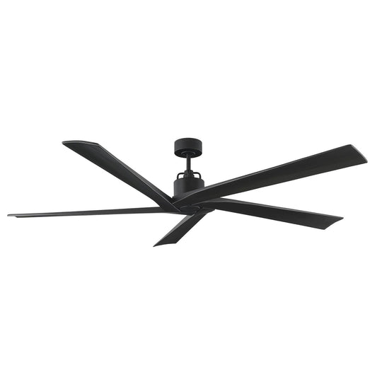 Aspen 70" Ceiling Fan in Midnight Black