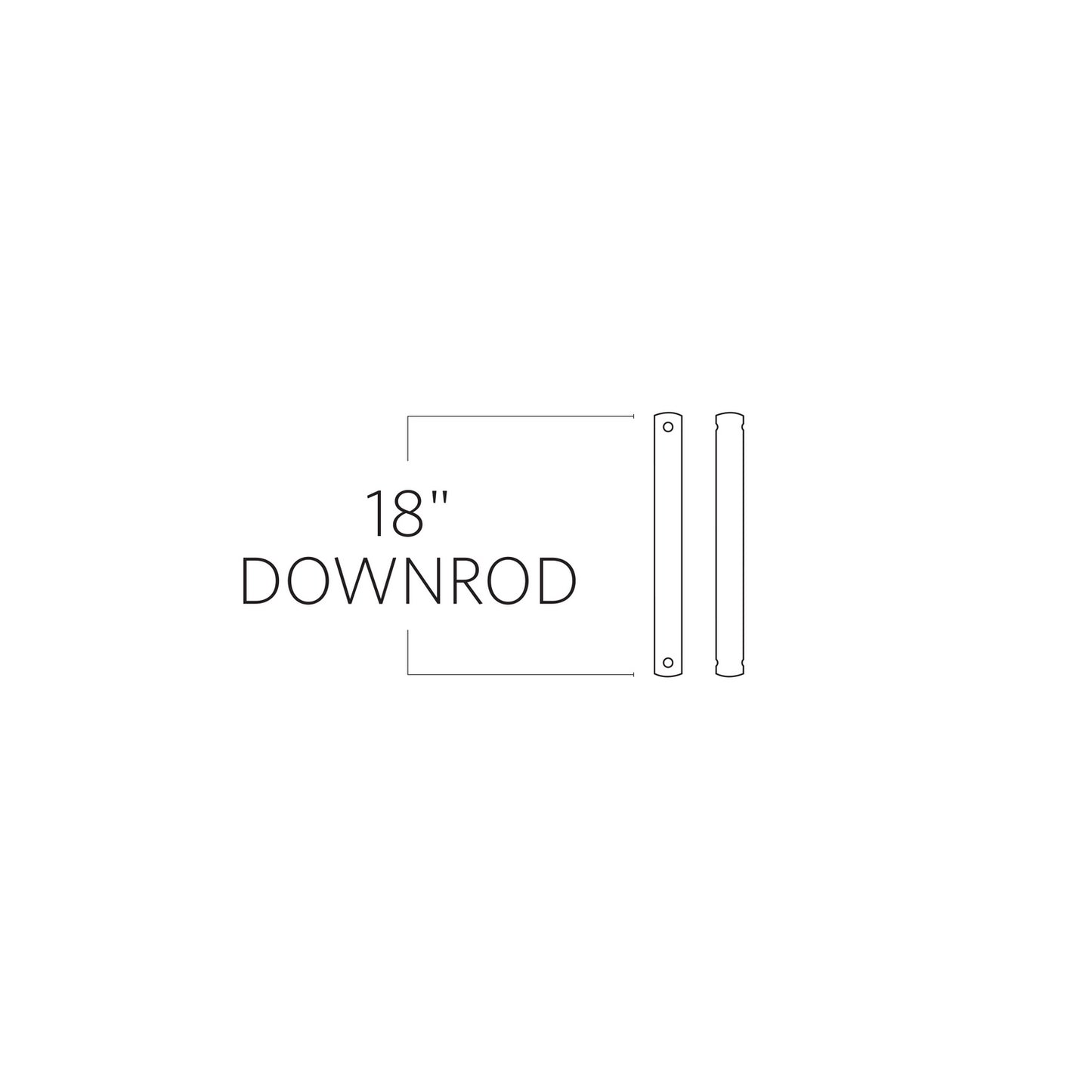 Universal Downrod in Koa