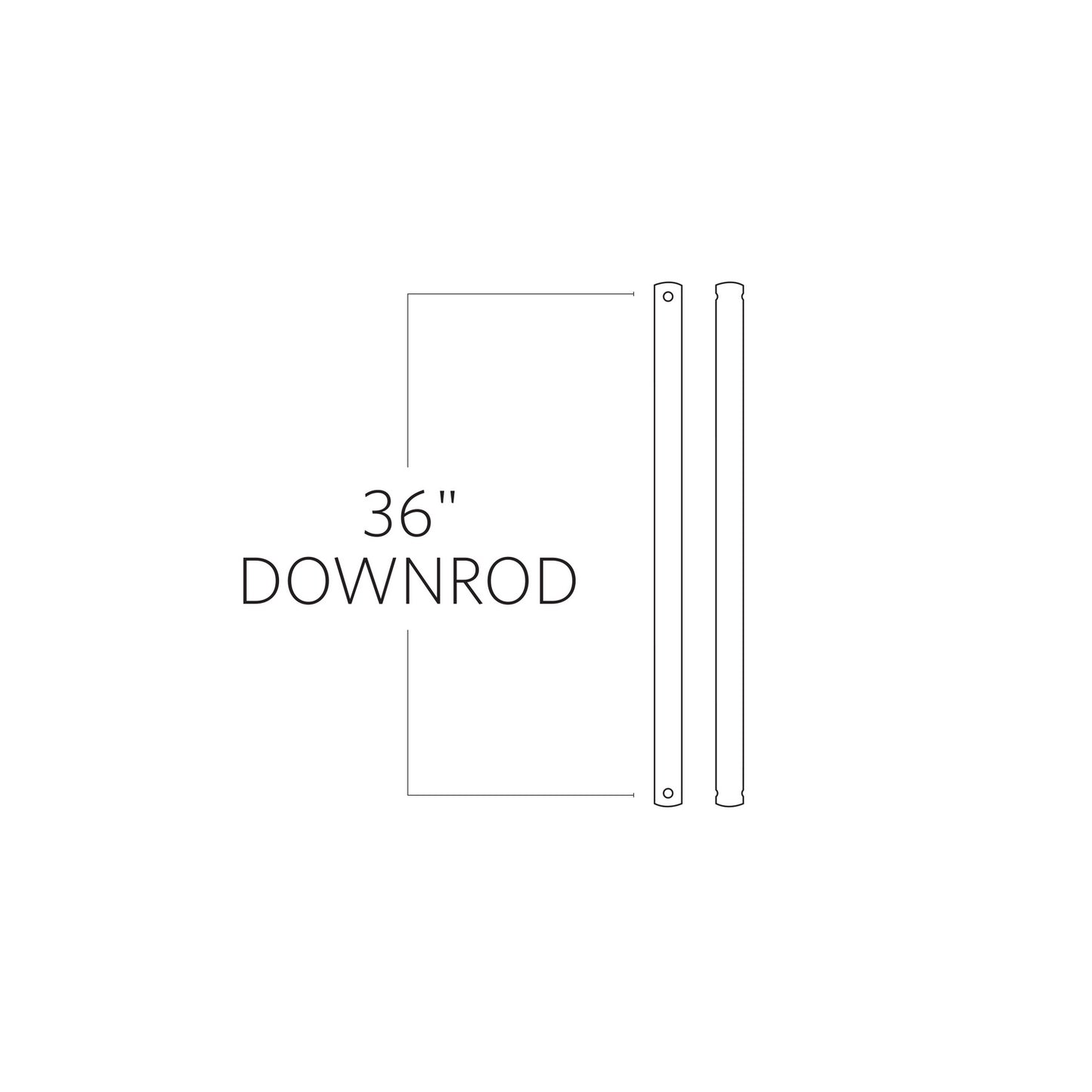 Universal Downrod in Koa