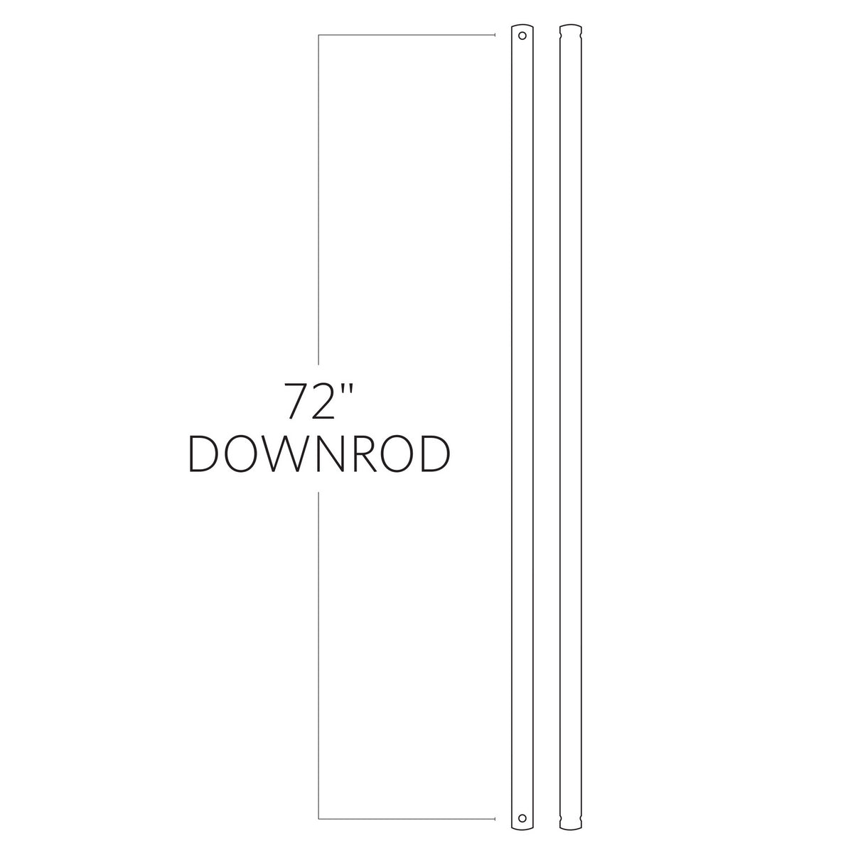 Universal Downrod in Koa