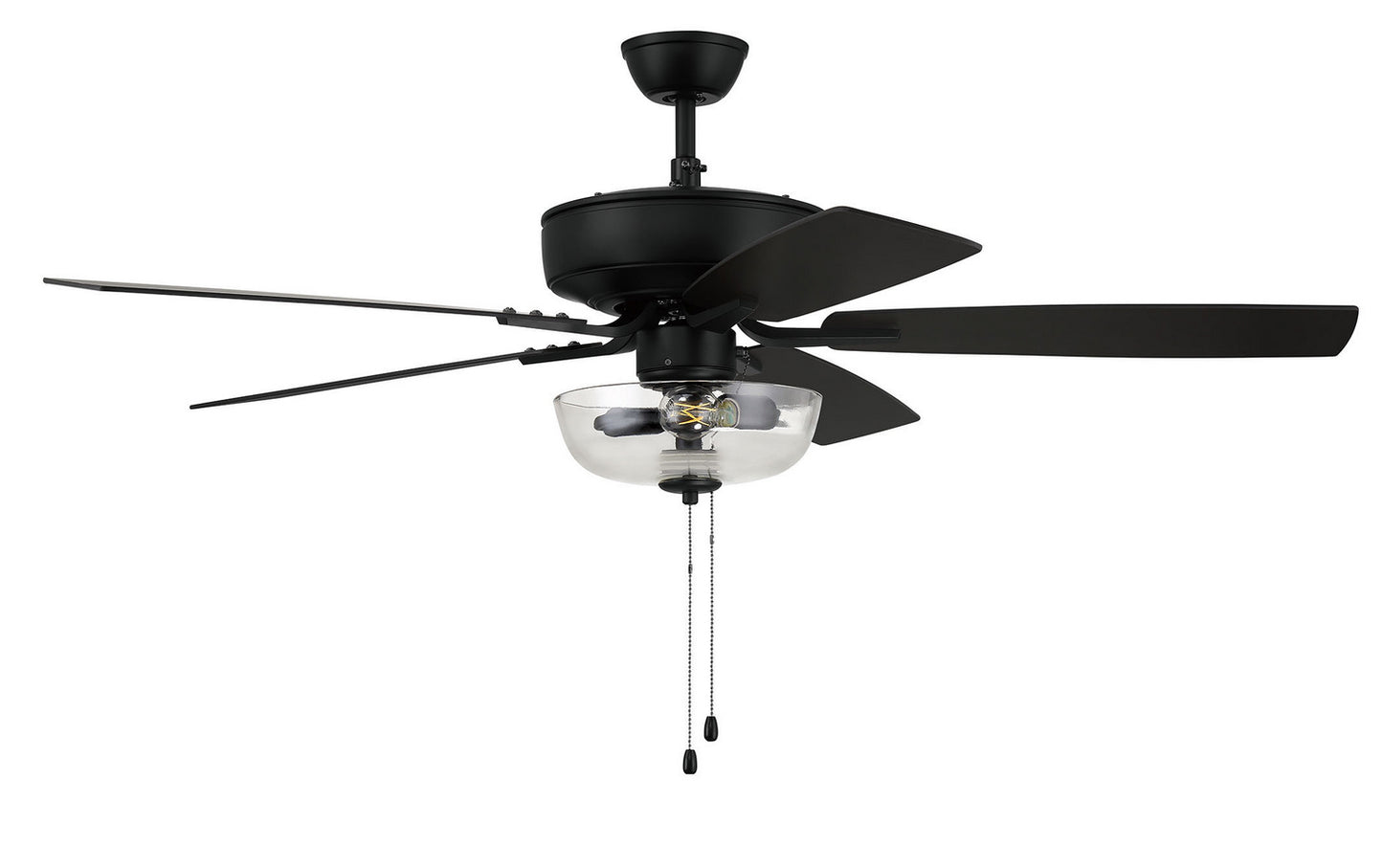 Craftmade - P101FB5-52FBGW - 52" Ceiling Fan - Pro Plus 101 - Flat Black
