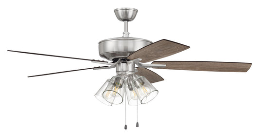 Pro Plus 104 52" Ceiling Fan in Brushed Polished Nickel