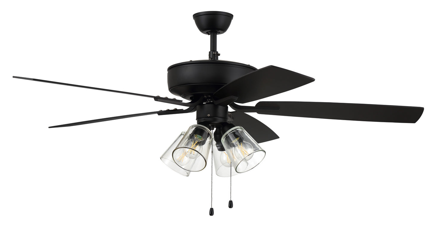 Pro Plus 104 52" Ceiling Fan in Flat Black