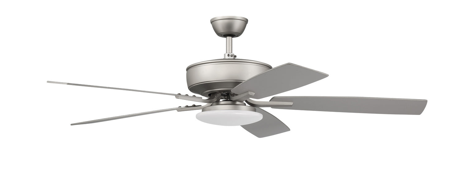 Craftmade - P112BN5-52BNGW - 52" Ceiling Fan - Pro Plus 112 - Brushed Nickel