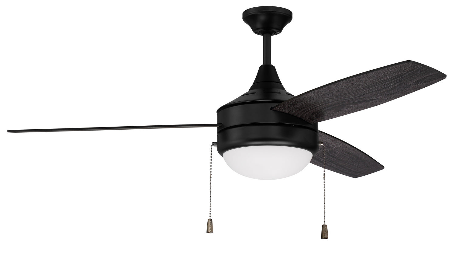 Craftmade - PHA52FB3 - 52" Ceiling Fan - Phaze 3 - Flat Black