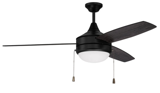 Phaze 3 52" Ceiling Fan in Flat Black