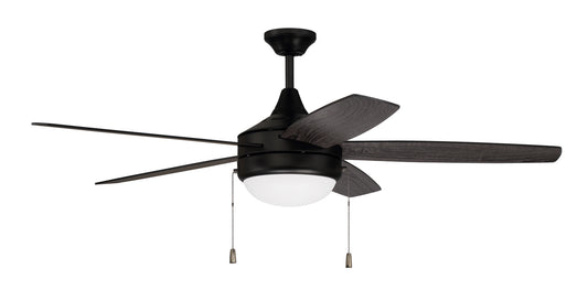 Phaze 5 52" Ceiling Fan in Flat Black
