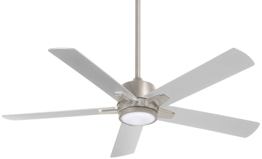 Stout 54"Ceiling Fan in Brushed Nickel