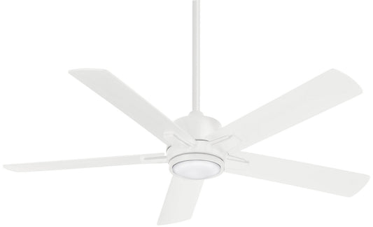 Stout 54"Ceiling Fan in Flat White