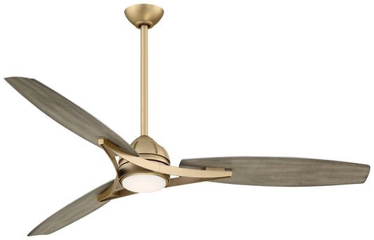 Molino 65"Outdoor Ceiling Fan in Soft Brass