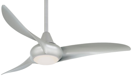 Light Wave 44 44"Ceiling Fan in Silver