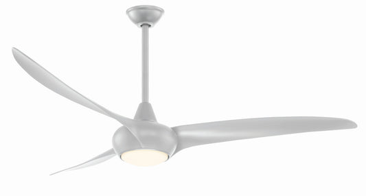 Light Wave 65 65"Ceiling Fan in Silver