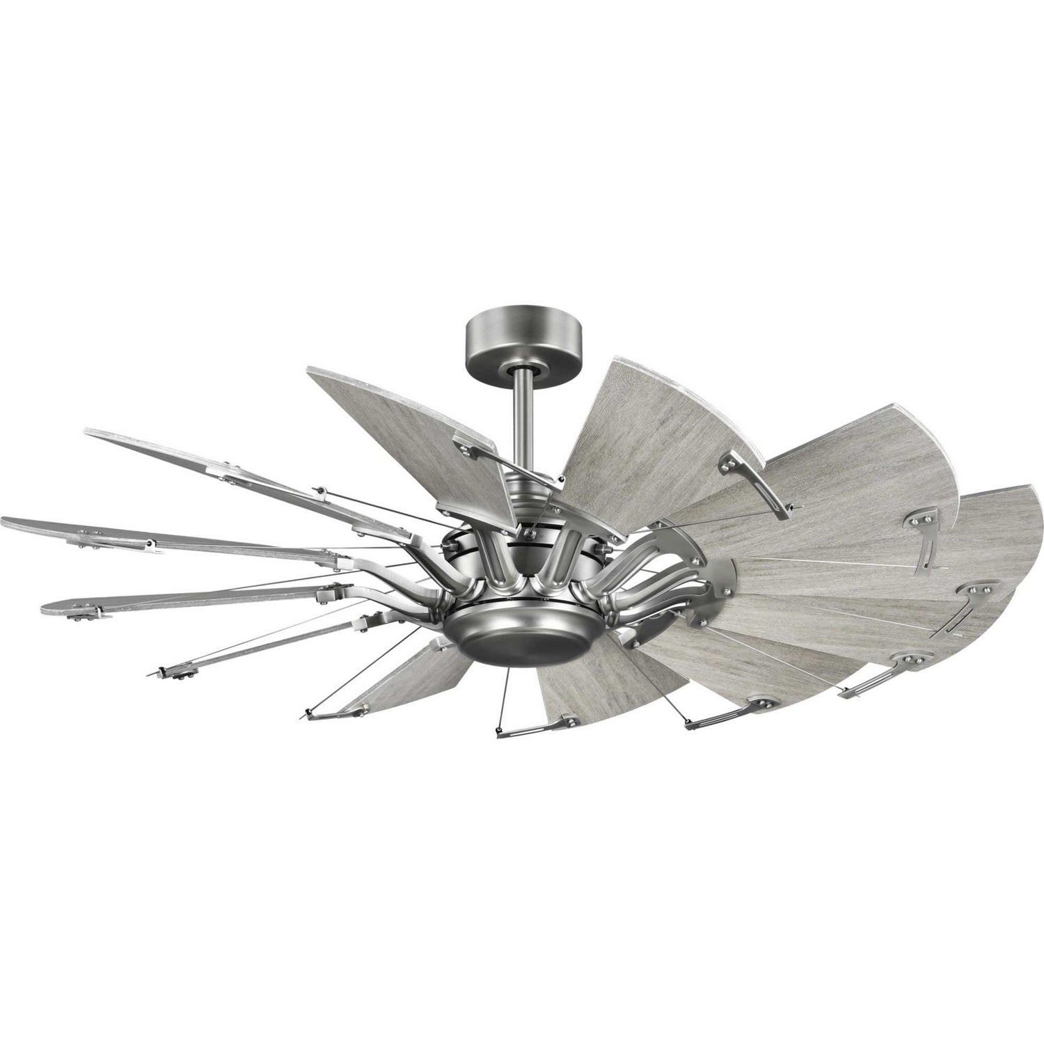 Progress Lighting - P250065-081 - 52" Ceiling Fan - Springer - Antique Nickel