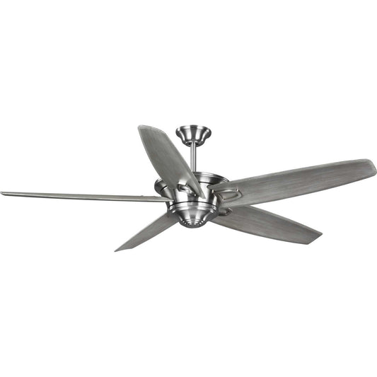 Caleb 68"Ceiling Fan in Brushed Nickel