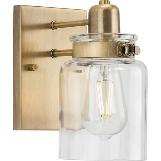 Calhoun One Light Bath Bracket in Vintage Brass