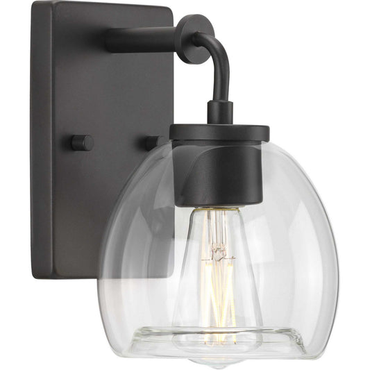 Caisson One Light Bath Bracket in Graphite