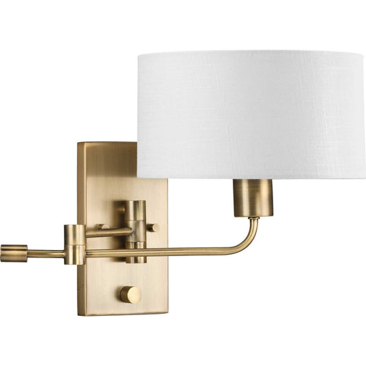 Progress Lighting - P710104-163 - One Light Wall Bracket - Carrick - Vintage Brass