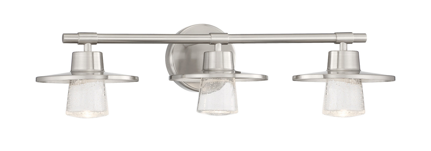 Beacon Avenue LED Bath Light in Brushed Nickel
