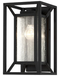Harbor View One Light Outdoor Wall Mount in Sand Coal