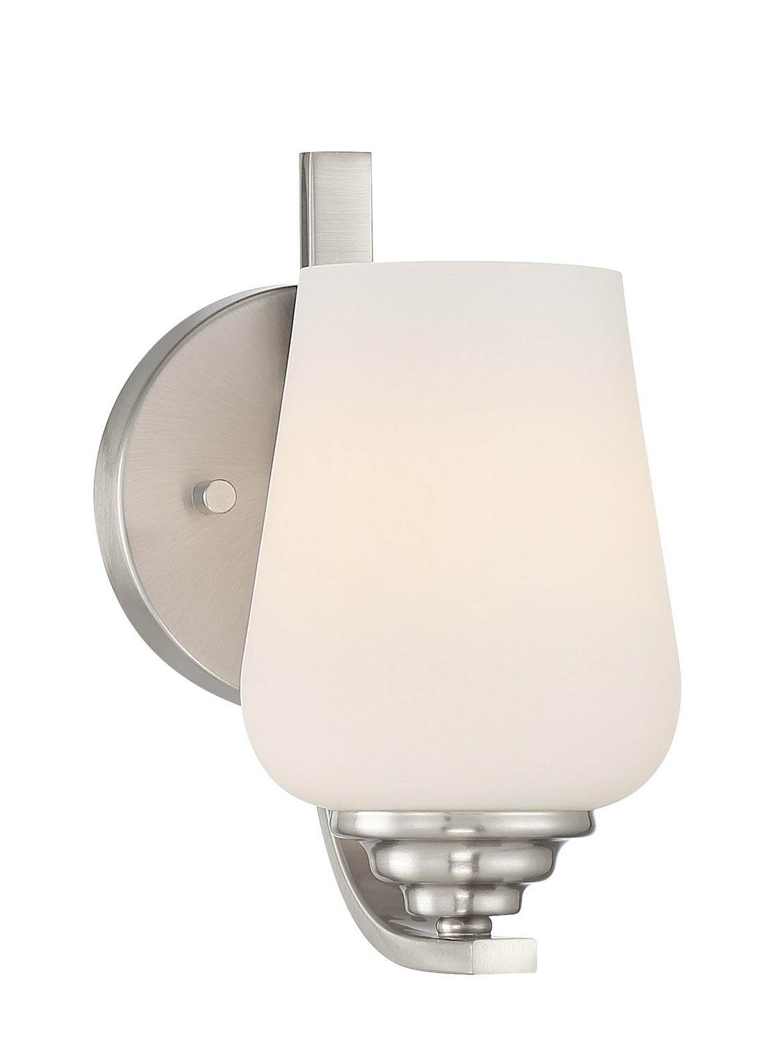 Shyloh One Light Bath in Brushed Nickel