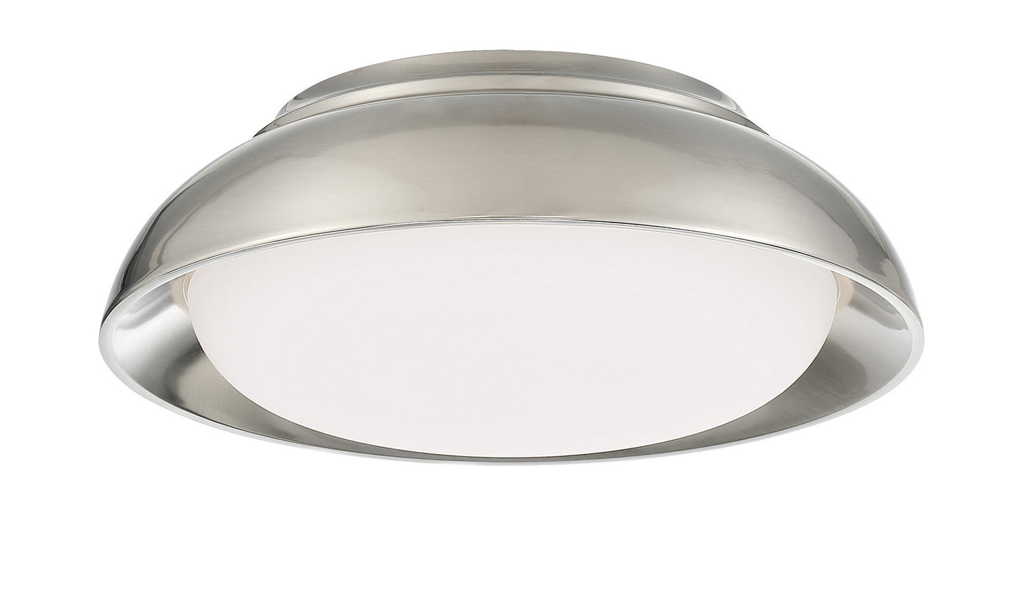 LED Flush Mount in Brushed Nickel
