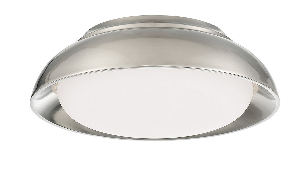 LED Flush Mount in Brushed Nickel