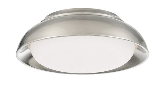 LED Flush Mount in Brushed Nickel
