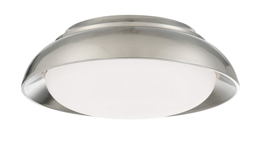 LED Flush Mount in Brushed Nickel