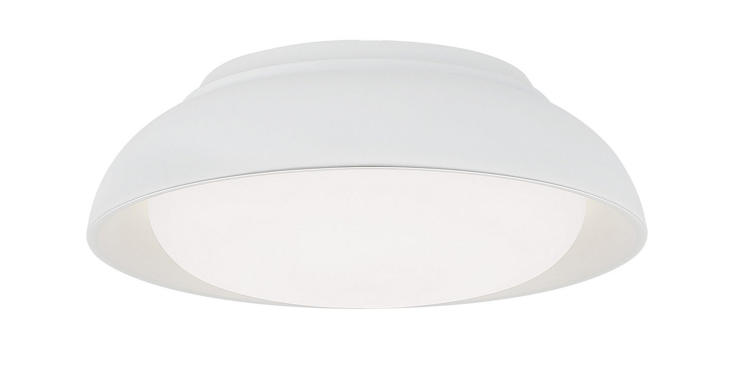 LED Flush Mount in Sand White