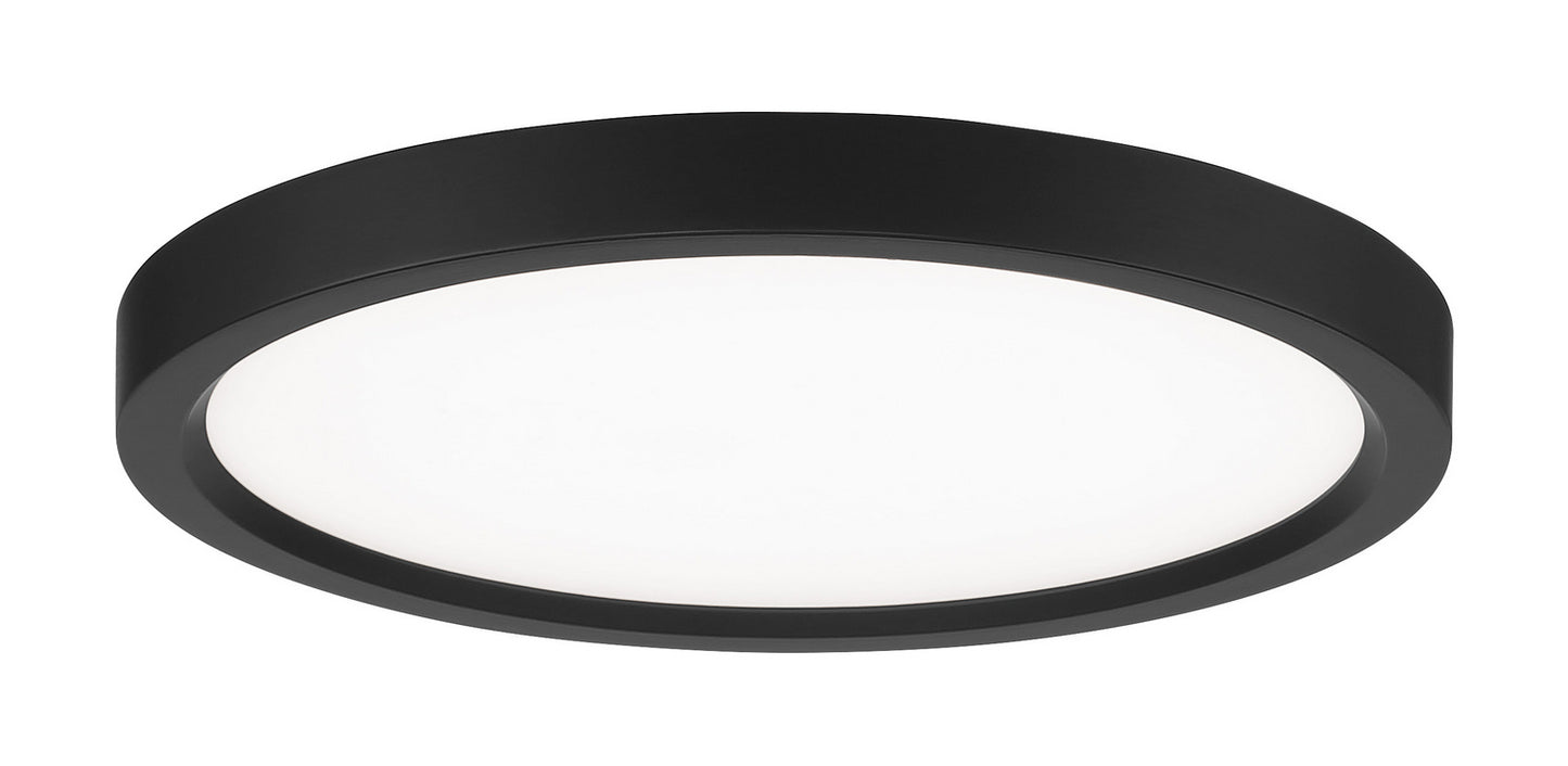 LED Flush Mount in Coal