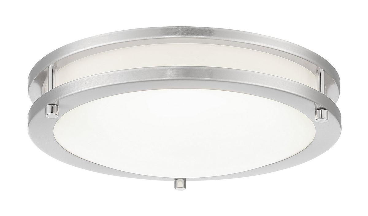 LED Flush Mount in Brushed Nickel