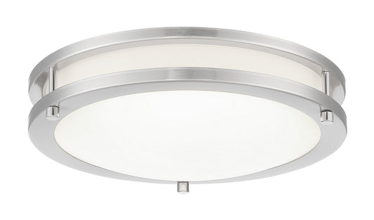 LED Flush Mount in Brushed Nickel