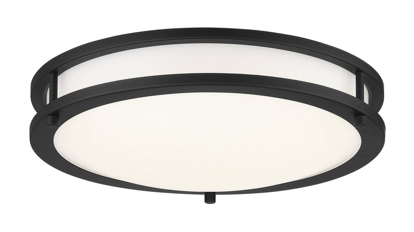 LED Flush Mount in Coal