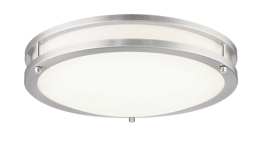 LED Flush Mount in Brushed Nickel