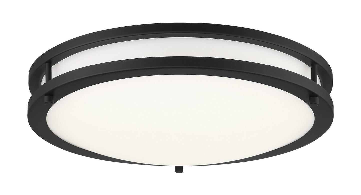LED Flush Mount in Coal