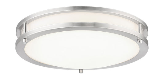 LED Flush Mount in Brushed Nickel