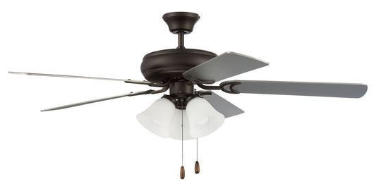 Decorator's Choice 3 Light Kit 52" Ceiling Fan in Espresso