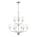 Generation Lighting - 3102809EN3-962 - Nine Light Chandelier - Windom - Brushed Nickel