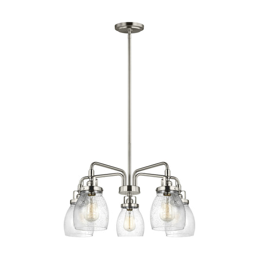 Generation Lighting - 3114505EN7-962 - Five Light Chandelier - Belton - Brushed Nickel