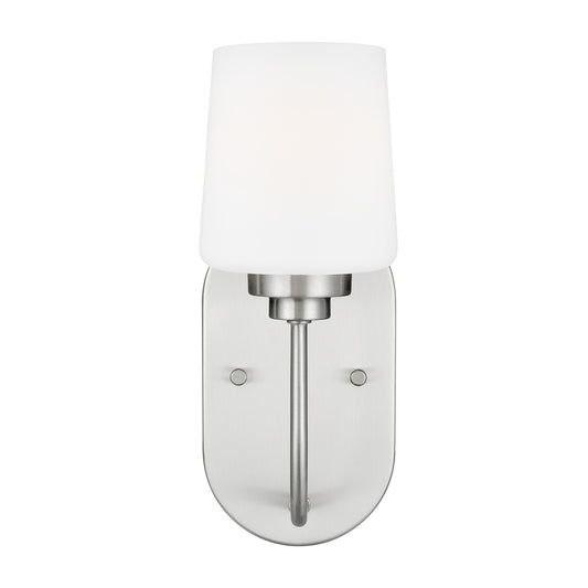 Windom One Light Wall / Bath Sconce in Brushed Nickel