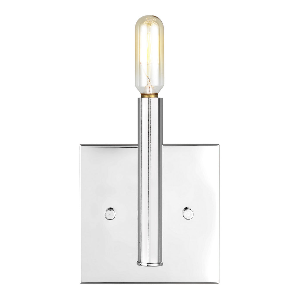 Vector One Light Wall / Bath Sconce in Chrome