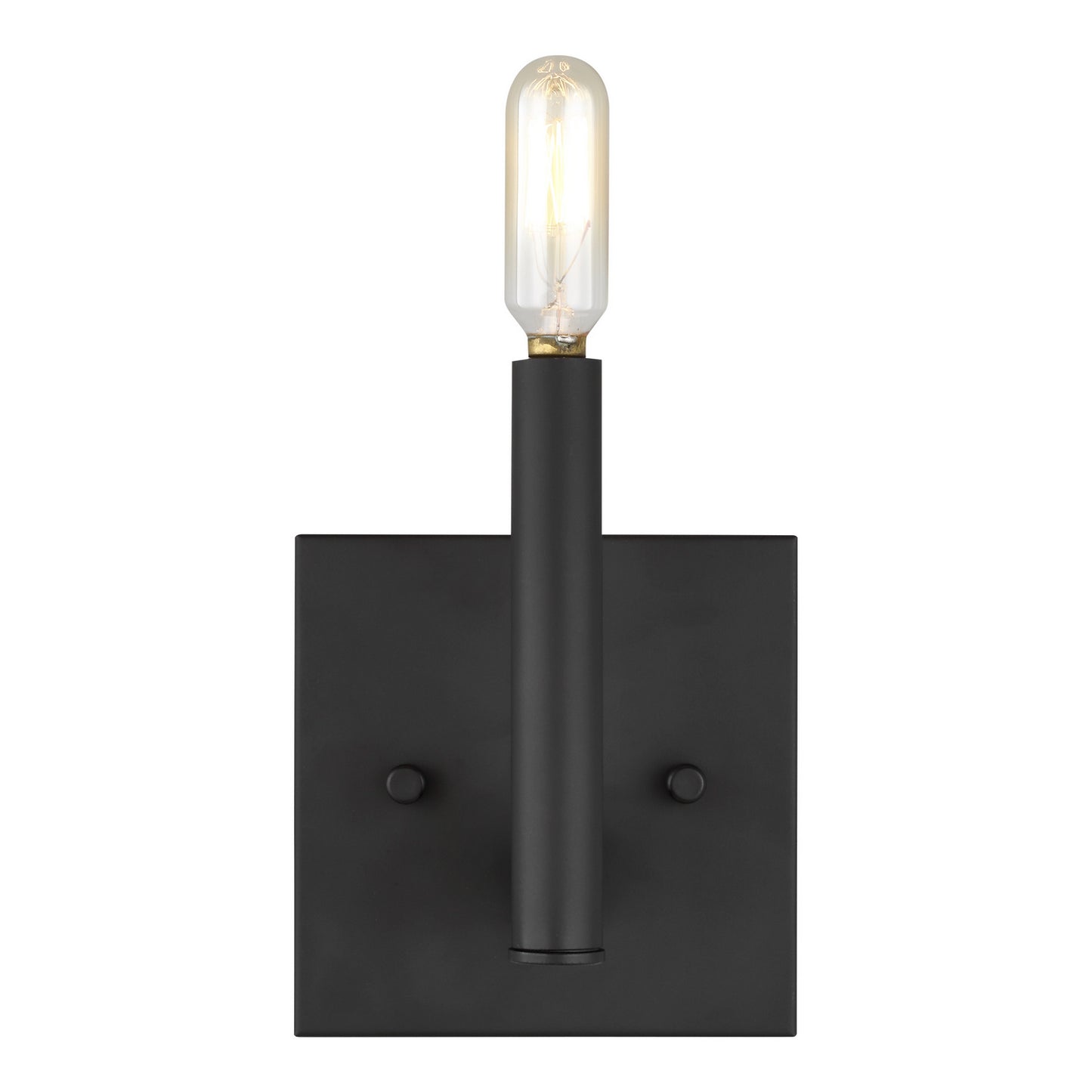 Vector One Light Wall / Bath Sconce in Midnight Black